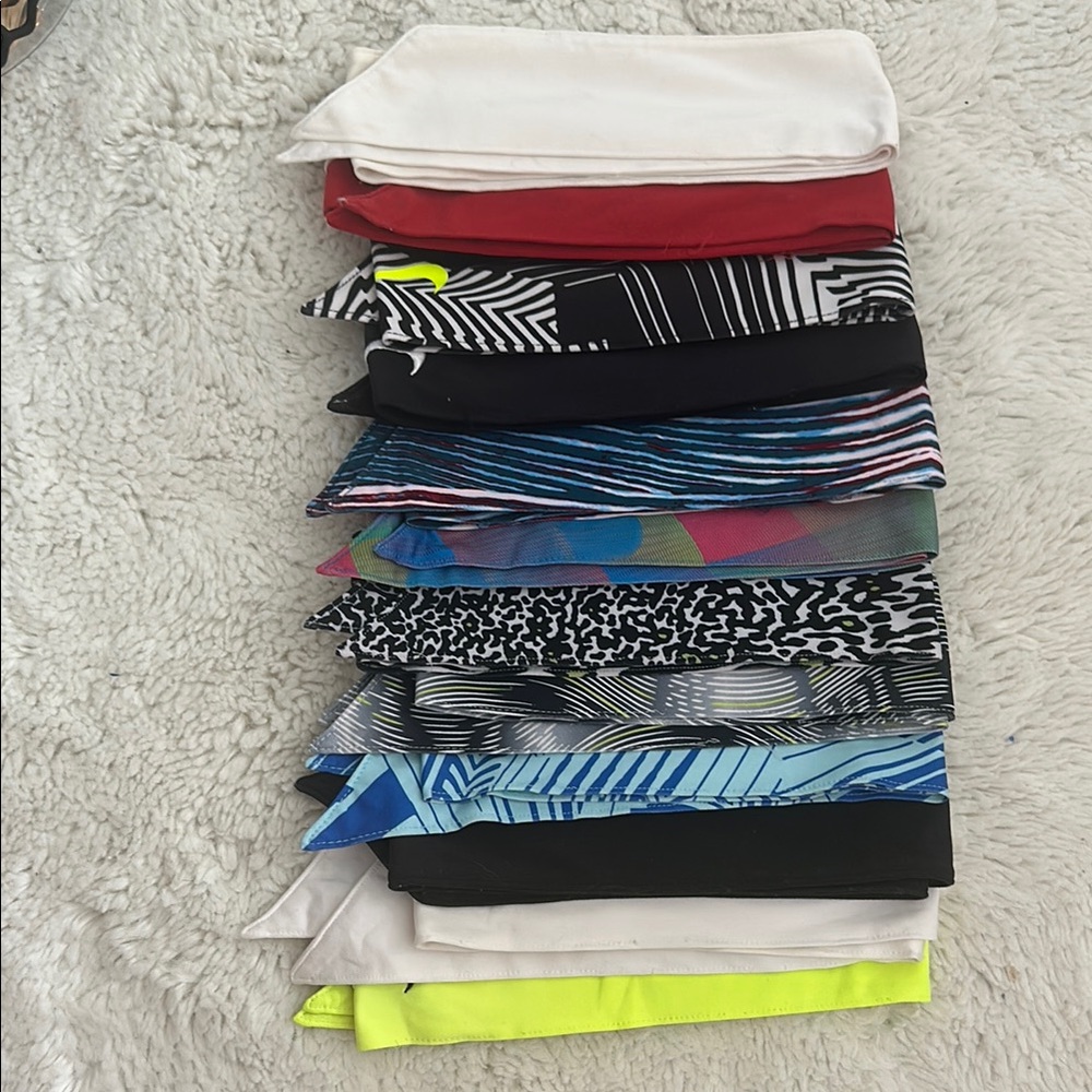 Multicolor Nike Tie Headbands